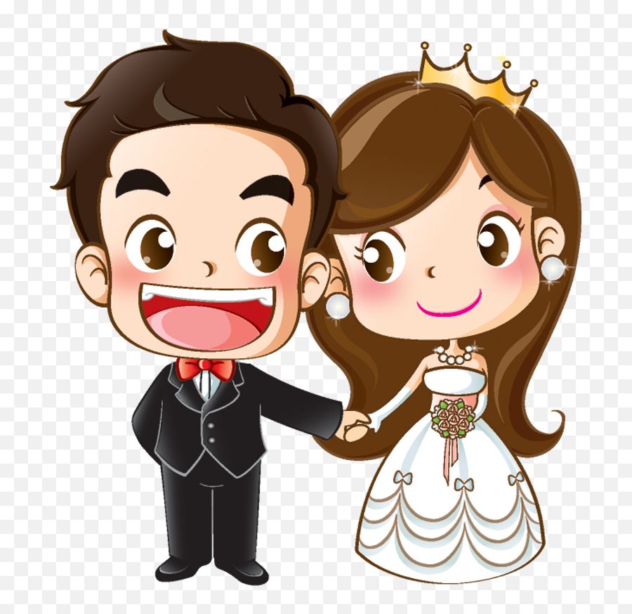Wedding Bride Groom Ring Love Ak Düün - Cartoon Wedding Emoji,Bride And Groom Emoji