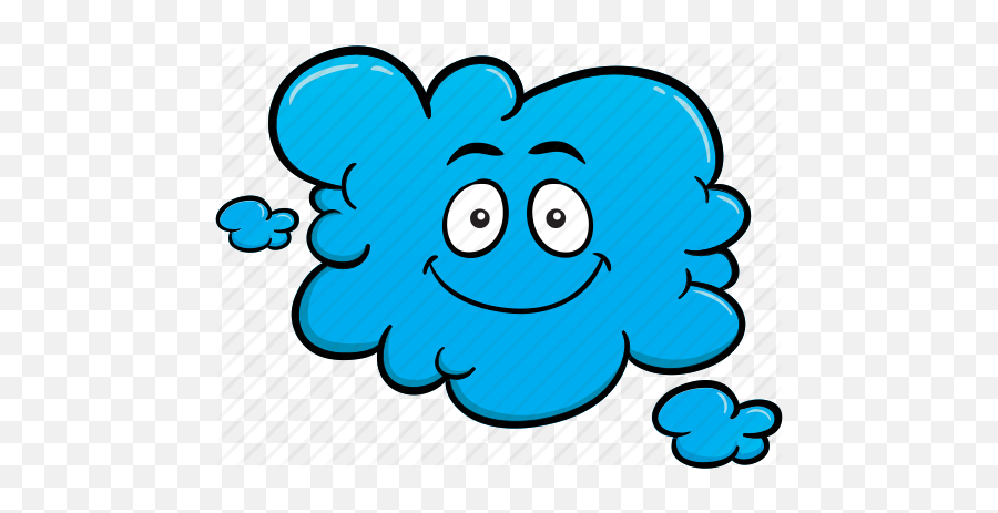 Cloud Emoji Cartoons - Condensation Cartoon,Emoji Cloud