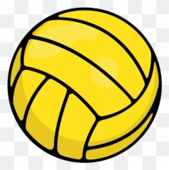 Water Polo Ball Printed Full Color Magnet - Yellow Water Polo Ball Emoji,Water Polo Emoji