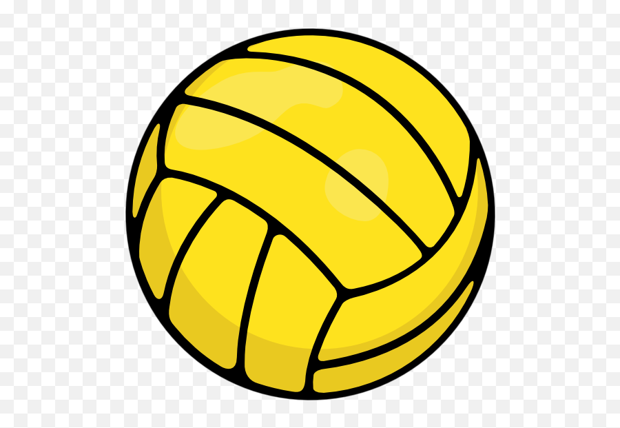 Water Polo Ball Printed Full Color Magnet - Yellow Water Polo Ball Emoji,Water Polo Emoji