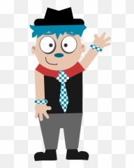 Yearbook Clipart Wacky Clothes - Strange Kid Clipart Emoji,Boy Emoji Outfit