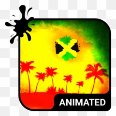 Jamaica Animated Keyboard - Lighthouse Emoji