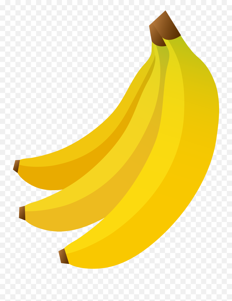 Free Banana Clipart Transparent - Banana Clipart Png Emoji,Banana Emoji Png