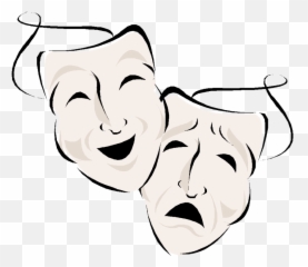Mask Clipart Drama Mask Drama - Drama Masks Drawing Emoji,Drama Mask Emoji