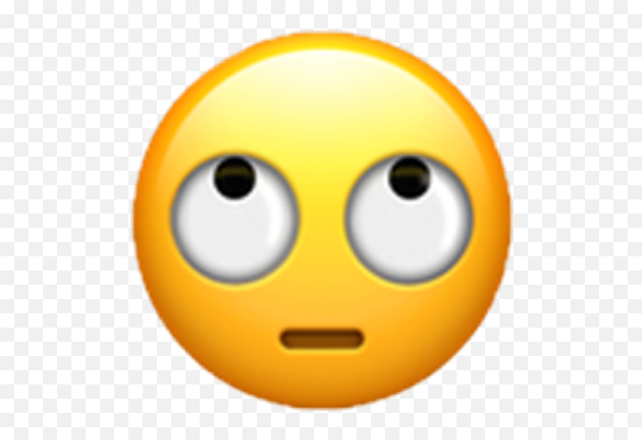 Idc Cute Emoji - Iphone Roll Eye Emoji,Cute Emoji