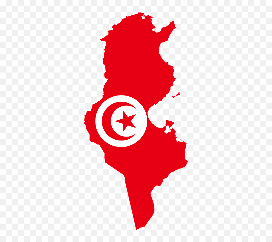 Tunisia Flag Map - Tunisia Flag Map Png Emoji,Red Pill Emoji