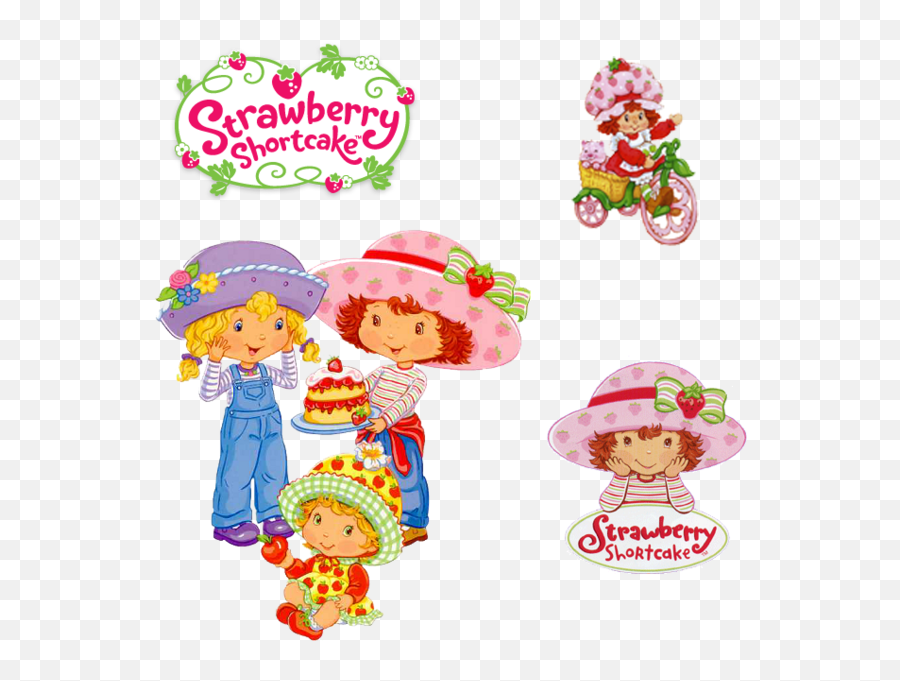 Strawberry Shortcake Package - Angel Cake Strawberry Shortcake Cartoon Emoji,Shortcake Emoji