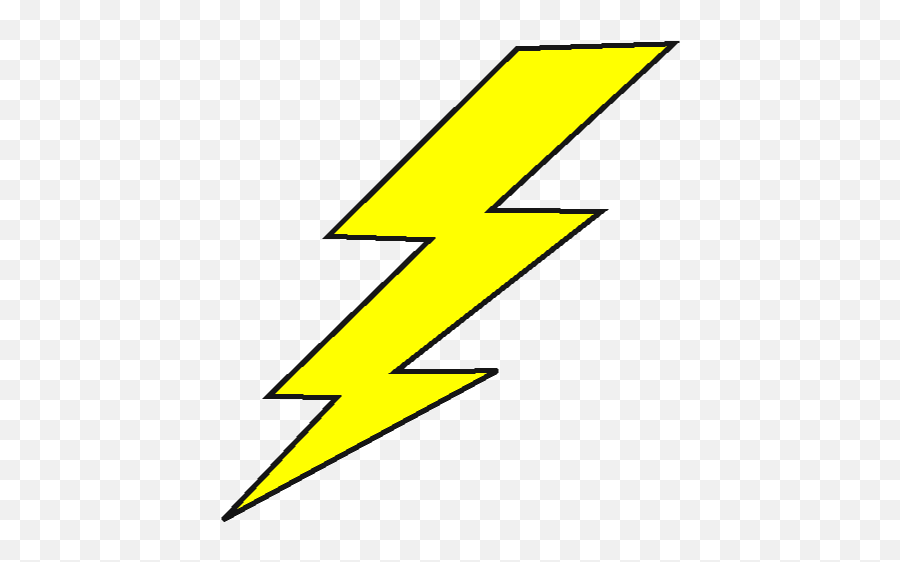 Lightning Bolt Background Transparent Png Clipart Free - Lightning Bolt Transparent Background Emoji,Thunder Emoji