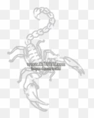 Bling Scorpion Crystal Hotfix Rhinestone Transfer - Scorpion Emoji,Scorpion Emoji
