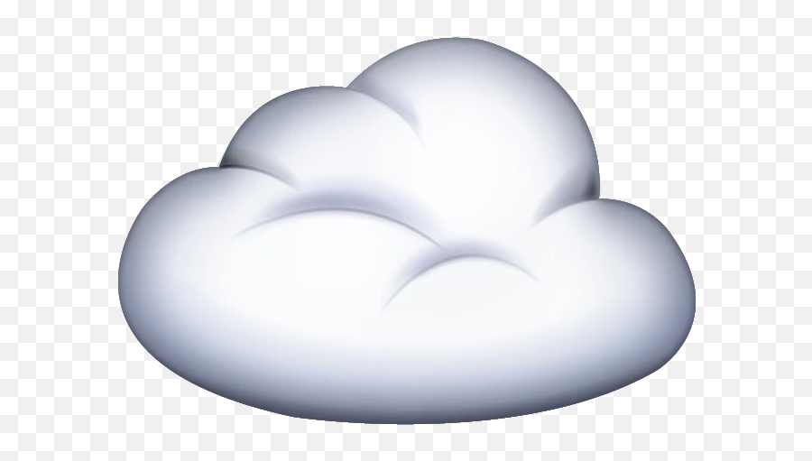 Download Cloud Emoji Image In Png - Iphone Cloud Emoji Png,Sunny Day Emoji