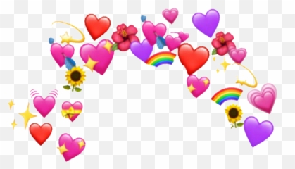 Cute - Heart Emoji Meme Png,Love Emoji Meme