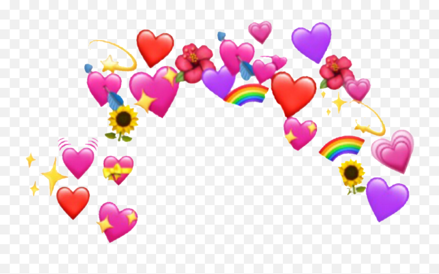 Cute - Heart Emoji Meme Png,Love Emoji Meme