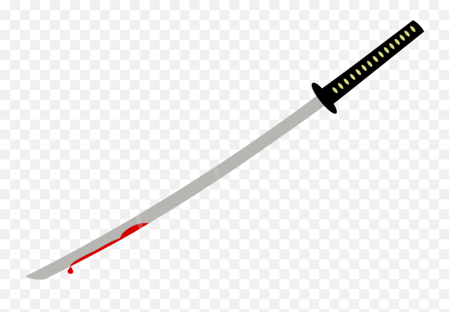 Katana Vector Transparent Png Clipart - Katana Jpg Emoji,Samurai Sword Emoji