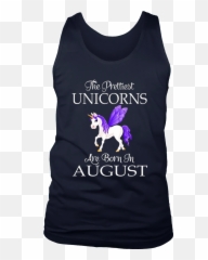 Unicorns Are Born In August Tshirt - Trump St Pattys Day Shirt Emoji