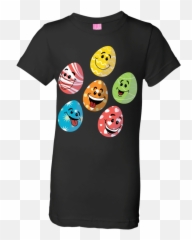 Happy Easter Day Funny Girls Jersey T - Queen Girls T Shirt Emoji,Egg Emoji