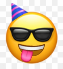 Party Emoji Happy Peachy Freetoedit - Emoji,Party Hat Emoji