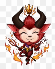 Demon Clipart Female Devil Demon - Little Devil Teemo Png Emoji,Imp Emoji