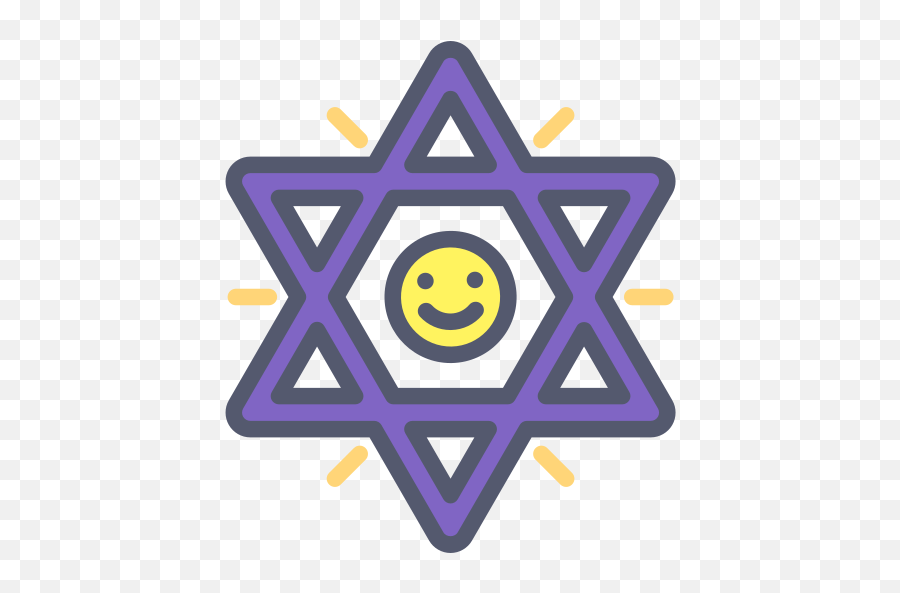 Star Of David - Free Signs Icons Star Of David Sticker Emoji,Jewish Emoticon