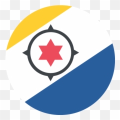 Flag Of Caribbean Netherlands Emoji For Facebook Email - Bonaire Flag Button,Netherlands Flag Emoji
