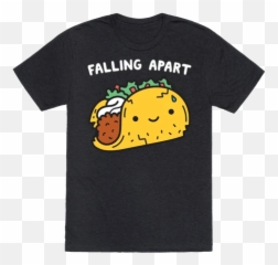 Falling Apart Taco Tshirt - Taco Emoji,Twerk Emoticon