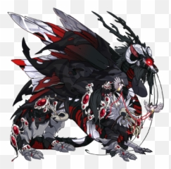 Share Ur Edgy Dergs Dragon Share Flight Rising - Temeraire Imperial Dragon Emoji,Monokuma Emoji