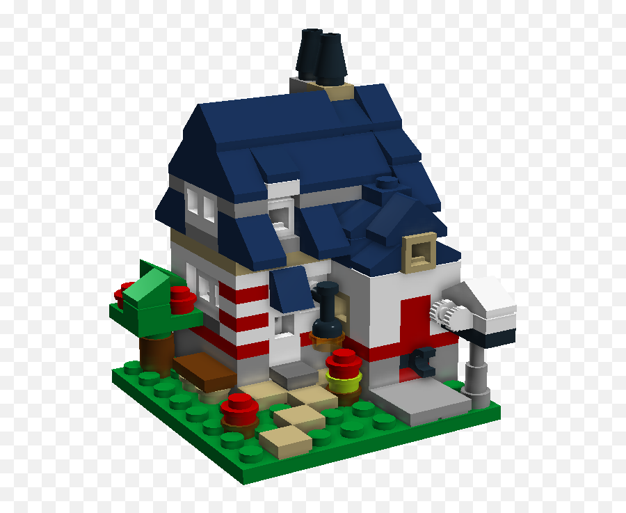 Mini - Modular House Builds Building Lego Brickpicker Construction Set Toy Emoji,Treehouse Emoji
