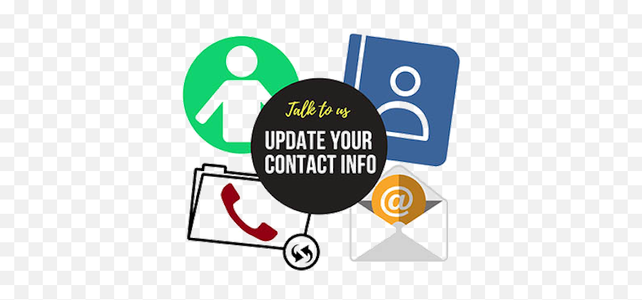 District - Update Your Contact Information Emoji,Emojis Para Facebook Gratis