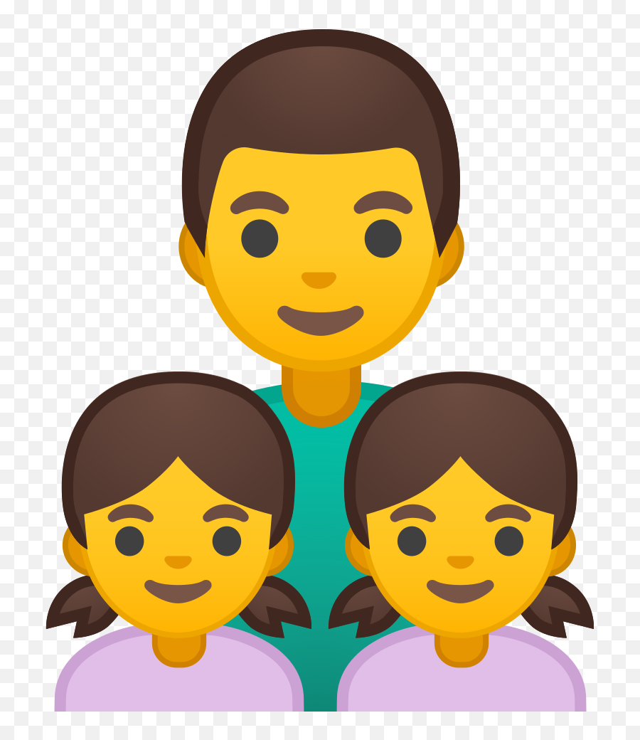 Family Man Girl Girl Icon Noto Emoji People Family U0026 Love - Family Emoji Png,Girl Emoji Png