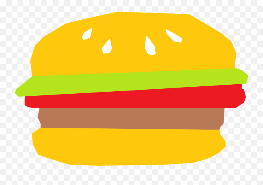 Burger Cartoon Stuff Tooned In Free Vector Graphics - Cheese Burger Clip Art Emoji,Food Emojis
