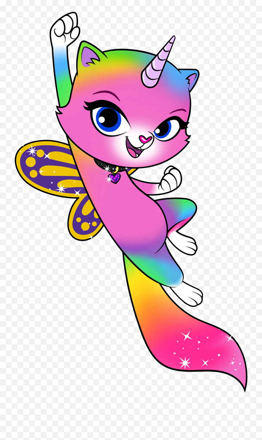 Rainbow Butterfly Unicorn Kitty - Rainbow Butterfly Unicorn Kitty Felicity Emoji,Unicorn Cat Emoji