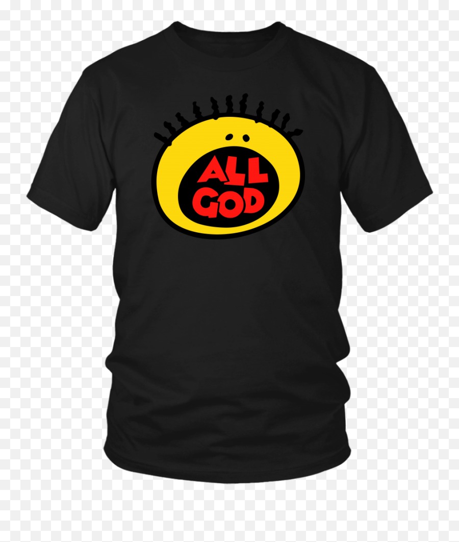 All God Shirt - All God T Shirt Emoji,God Emoticon