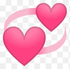 Revolving hearts emoji clipart Free download transparent - Hearts Emoji