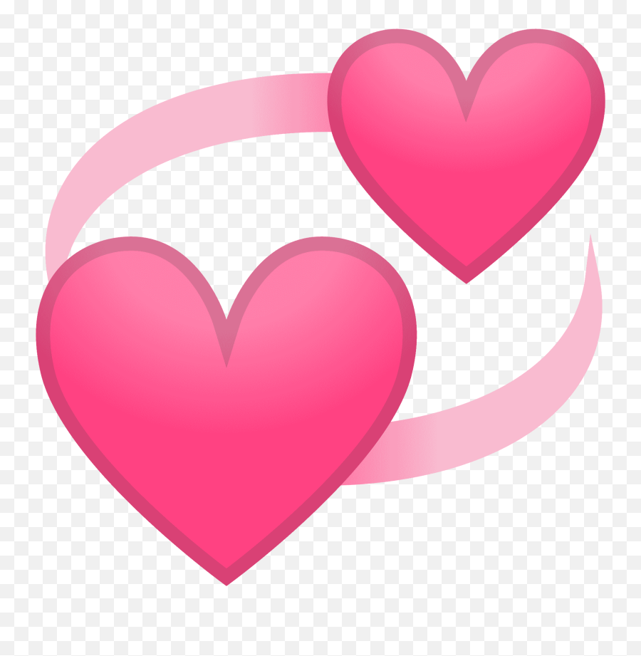 Revolving Hearts Emoji Clipart Free Download Transparent - Revolving Hearts Emoji,How To Get A White Heart Emoji