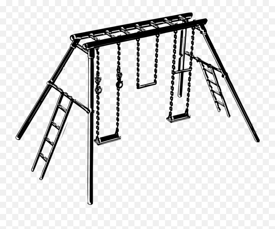Playground Swings Climbing - Ladder Vs Jungle Gym Emoji,Rock Climbing Emoji