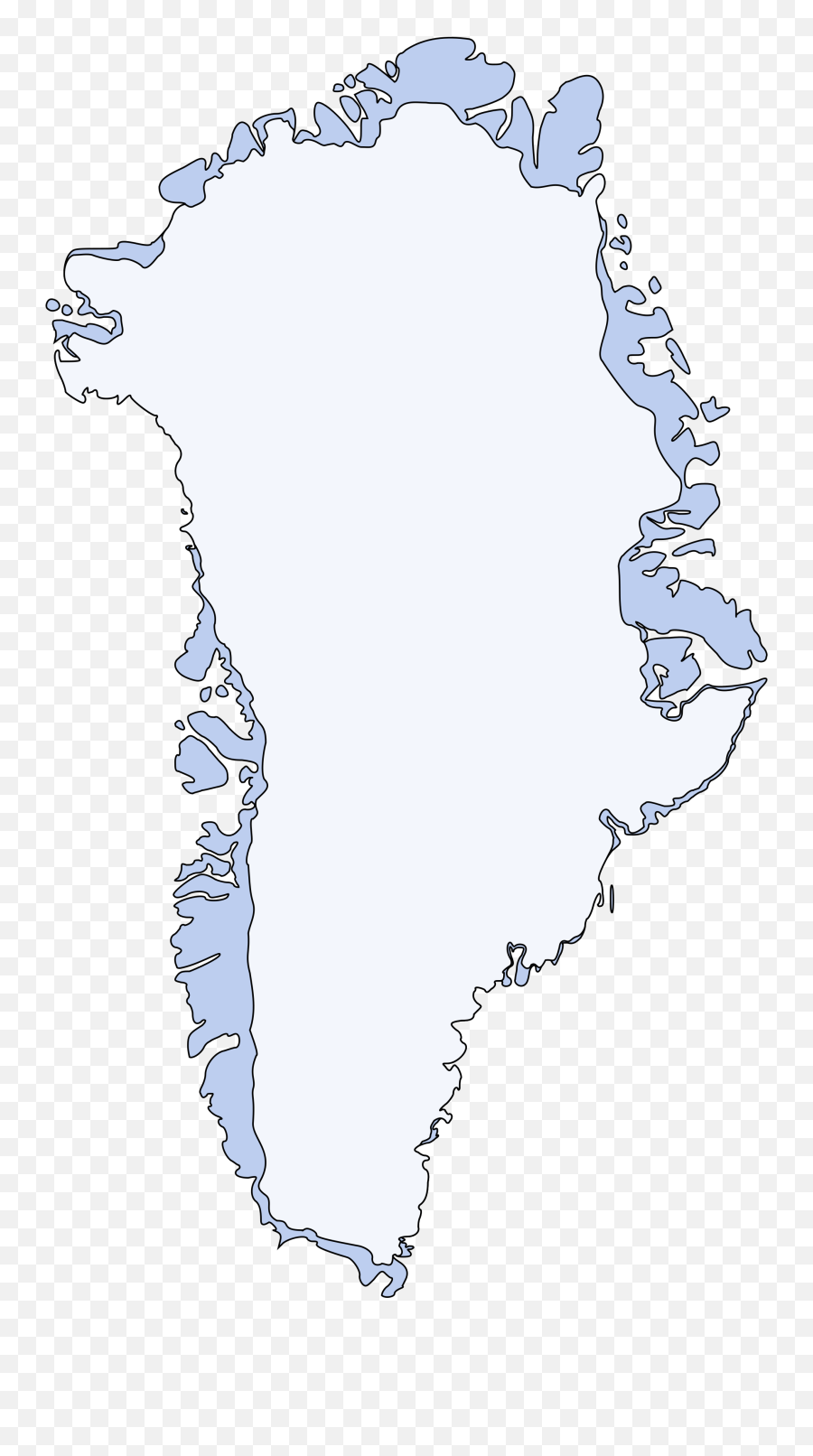 Atlas Of Greenland - Greenland Map Without Name Emoji,Belize Flag Emoji