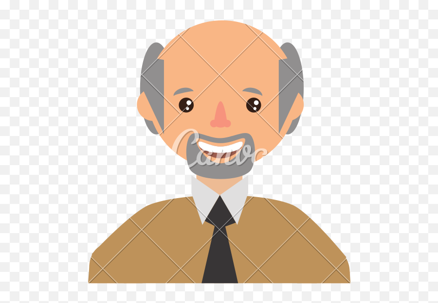Old Man Avatar Profile Icon - Man Profile Icon Emoji,Old Man Emoji