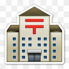 Japanese Post Office - Clipart Emoji