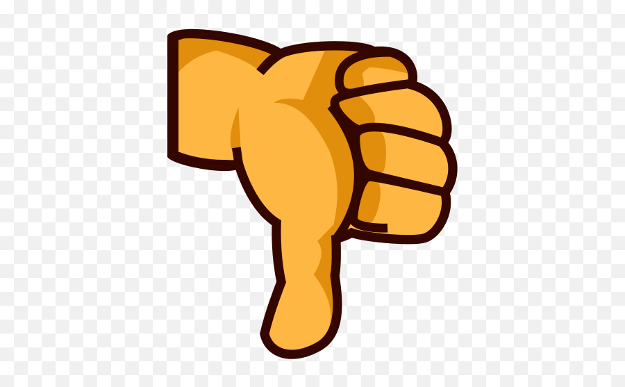 Thumb Signal Emoji Gesture Clip Art - Atari Flashback 8 Gold,Thumbs Down Emoji