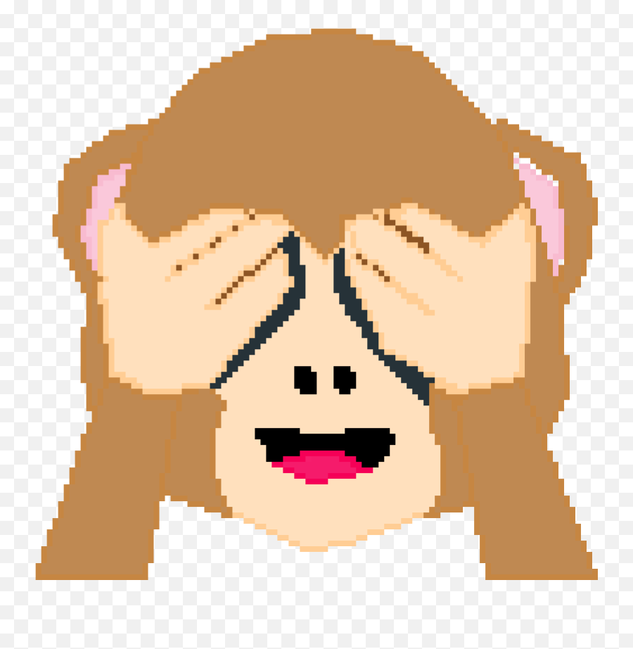 Pixilart - Illustration Emoji,Monkey Emoji