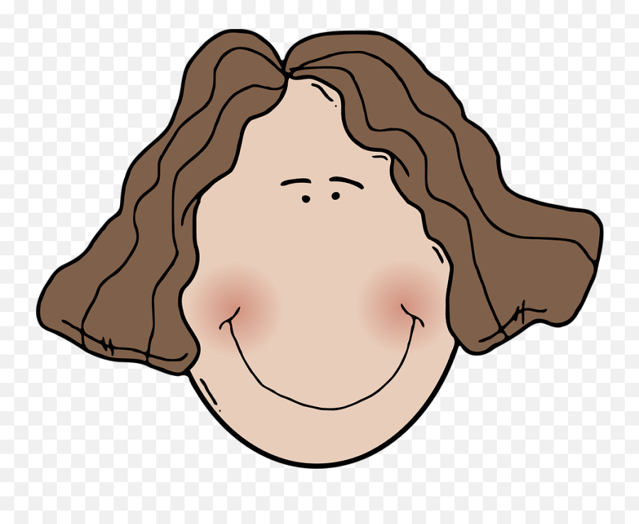Free Hairstyle Hair Vectors - Wavy Hair Clipart Emoji,Shoulder Shrug Emoticon