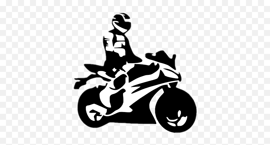 Motocross - Bike Stunt Stencil Drawing Emoji,Motocross Emoji