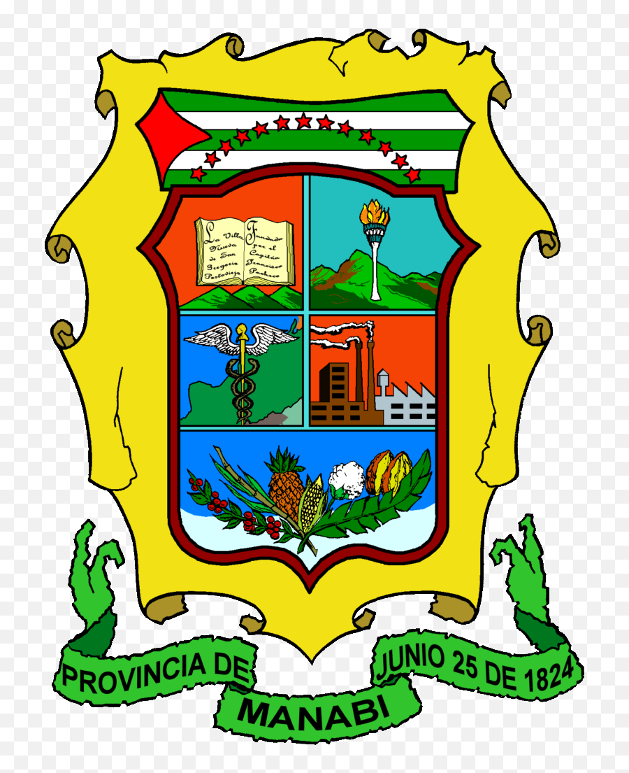 Escudo - Bandera Y Escudo De Manabi Emoji,Corazon Emoji
