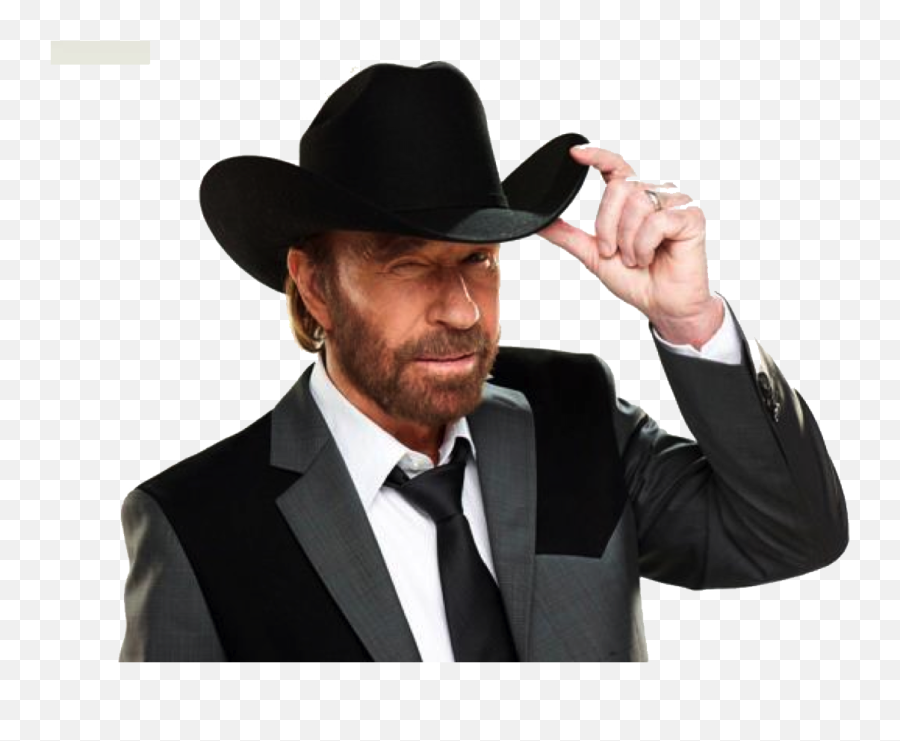 Chuck Norris Png - Chuck Norris Png Emoji,Cowboy Emoji Meme