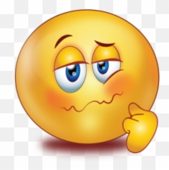 Confused Sick Emoji - Smiley,Confused Emoji Png