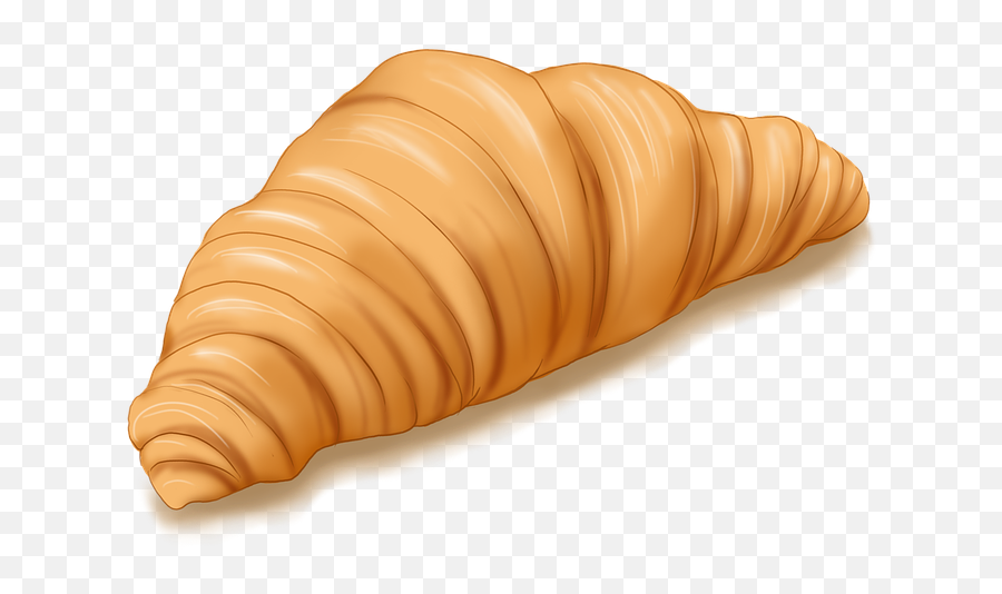 Croissant Kitchen Socket Foodstuff - Cartoon Croissant Transparent Emoji,Conch Shell Emoji
