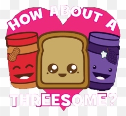 Peanutbutter Jam Jelly - Animated Butter And Sandwich Emoji