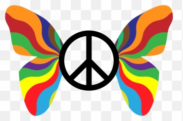 Peace Sign Clipart Victory Symbol Free - School Project On Mahatma Gandhi Emoji