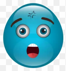 Cute Blue Emoji Png Pic - Nagoya Port Aquarium,Egg Emoji