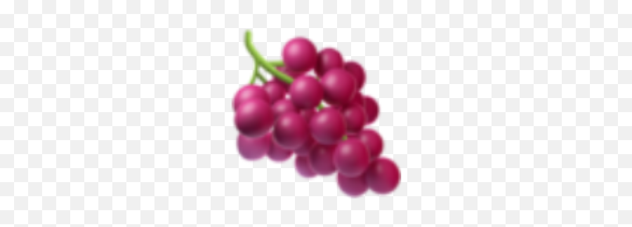 Fruit Grape Emoji Purple - Sticker By Pluiebts Sweet William,Raspberry Emoji