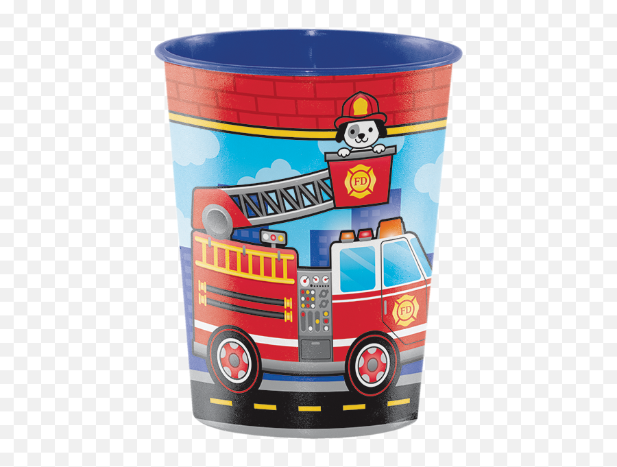 Fire Truck U0026 Firefighter Party Supplies Party Supplies - Fire Engine Emoji,Fireman Emoji